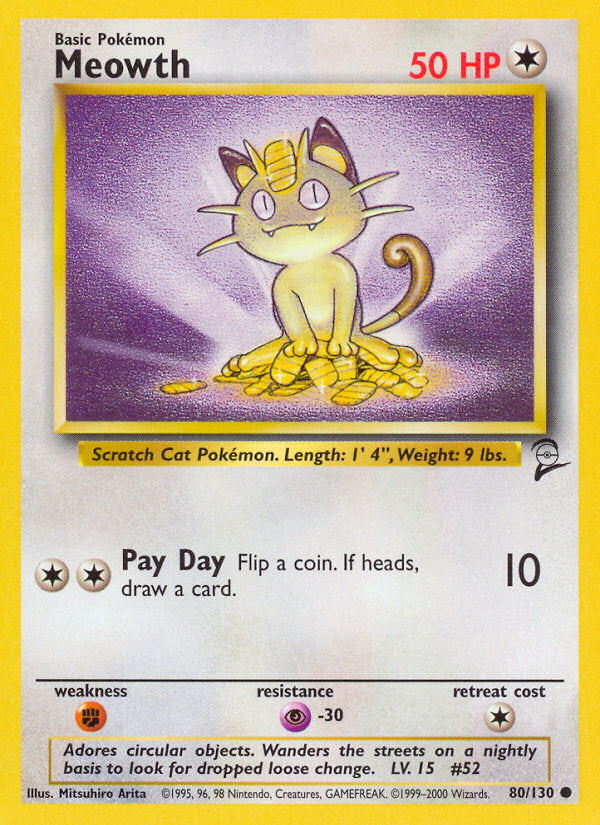Meowth - Base Set 2