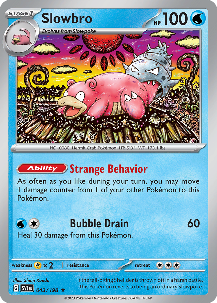 Slowbro - Scarlet & Violet
