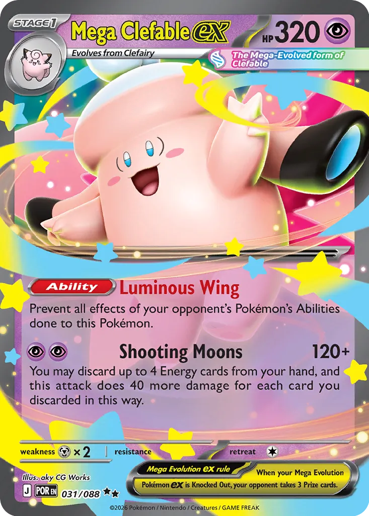 Mega Clefable ex - Perfect Order