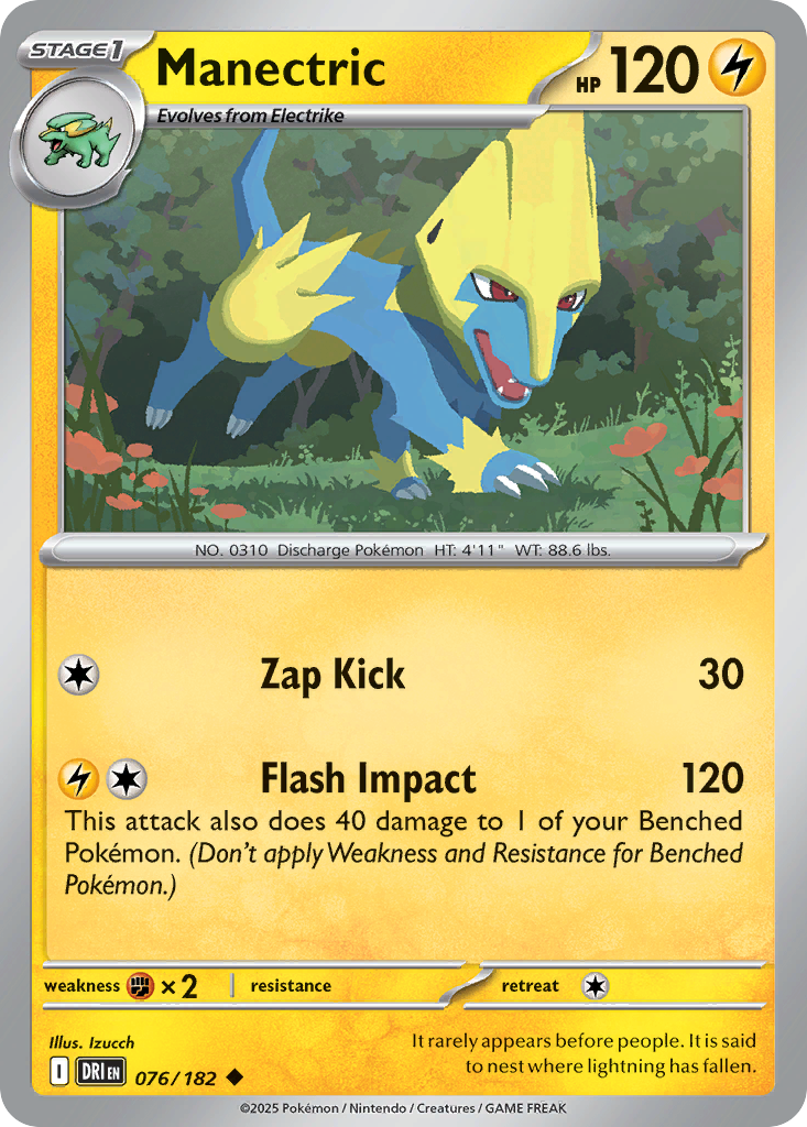 Manectric - Destined Rivals