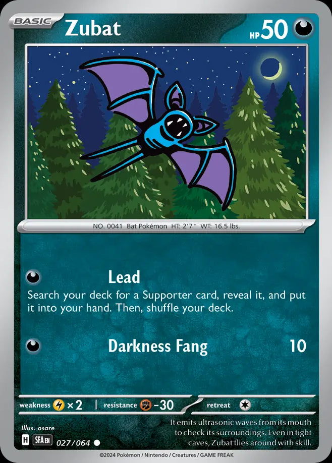 Zubat - Shrouded Fable