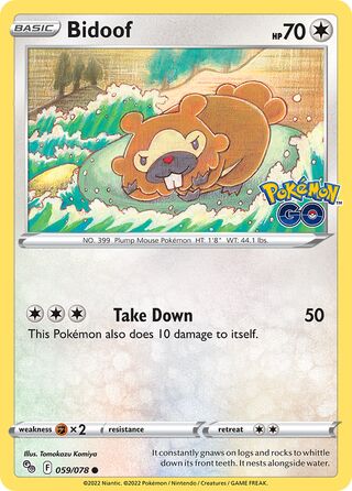 Bidoof - Pokémon GO
