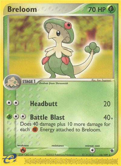 Breloom - EX Ruby & Sapphire