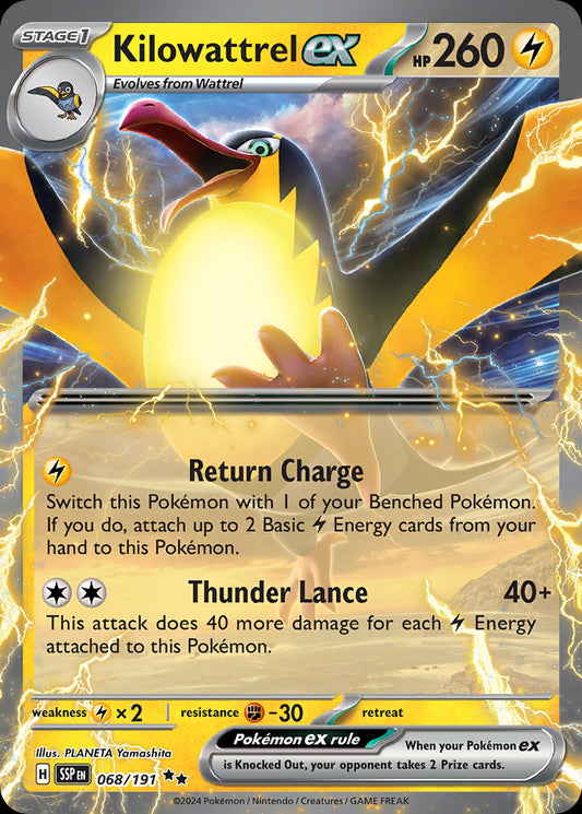 Kilowattrel ex - Surging Sparks