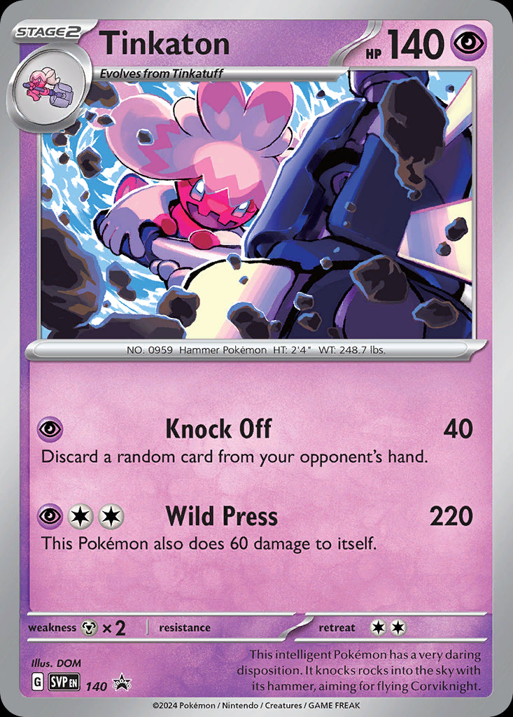 Tinkaton - Scarlet & Violet Black Star Promos