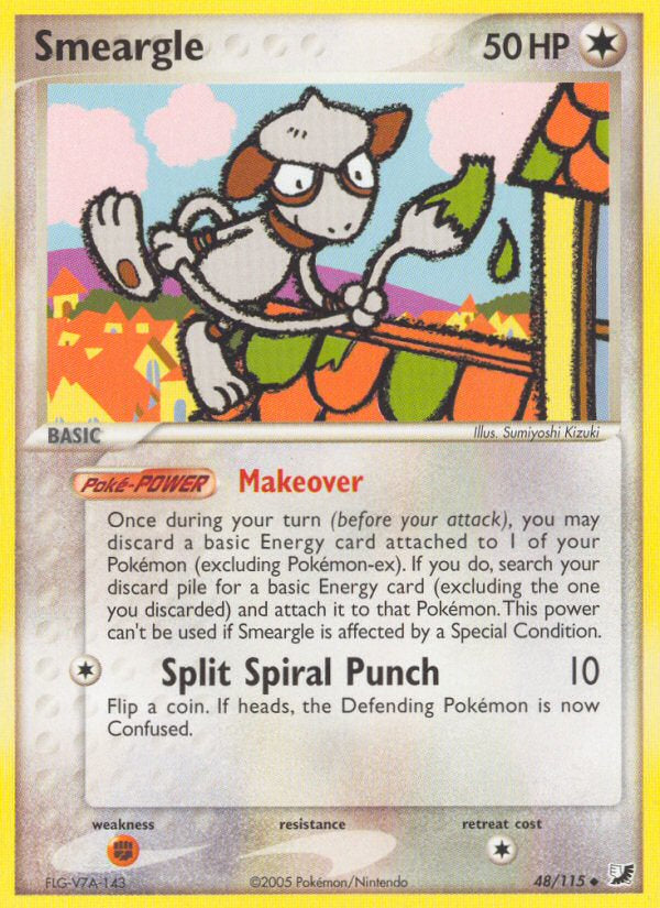 Smeargle - EX Unseen Forces