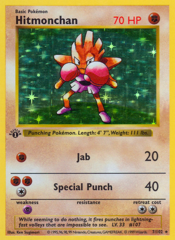 Hitmonchan - Base Set
