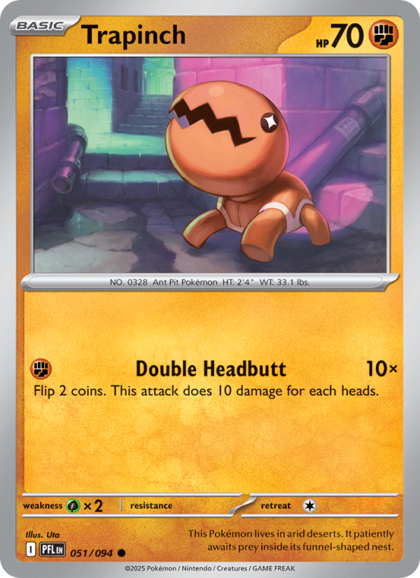 Trapinch - Phantasmal Flames