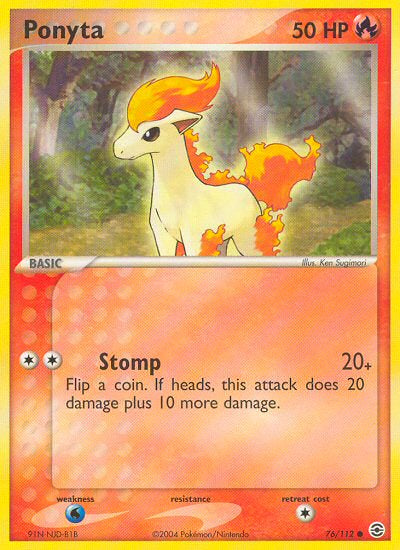 Ponyta - EX FireRed & LeafGreen