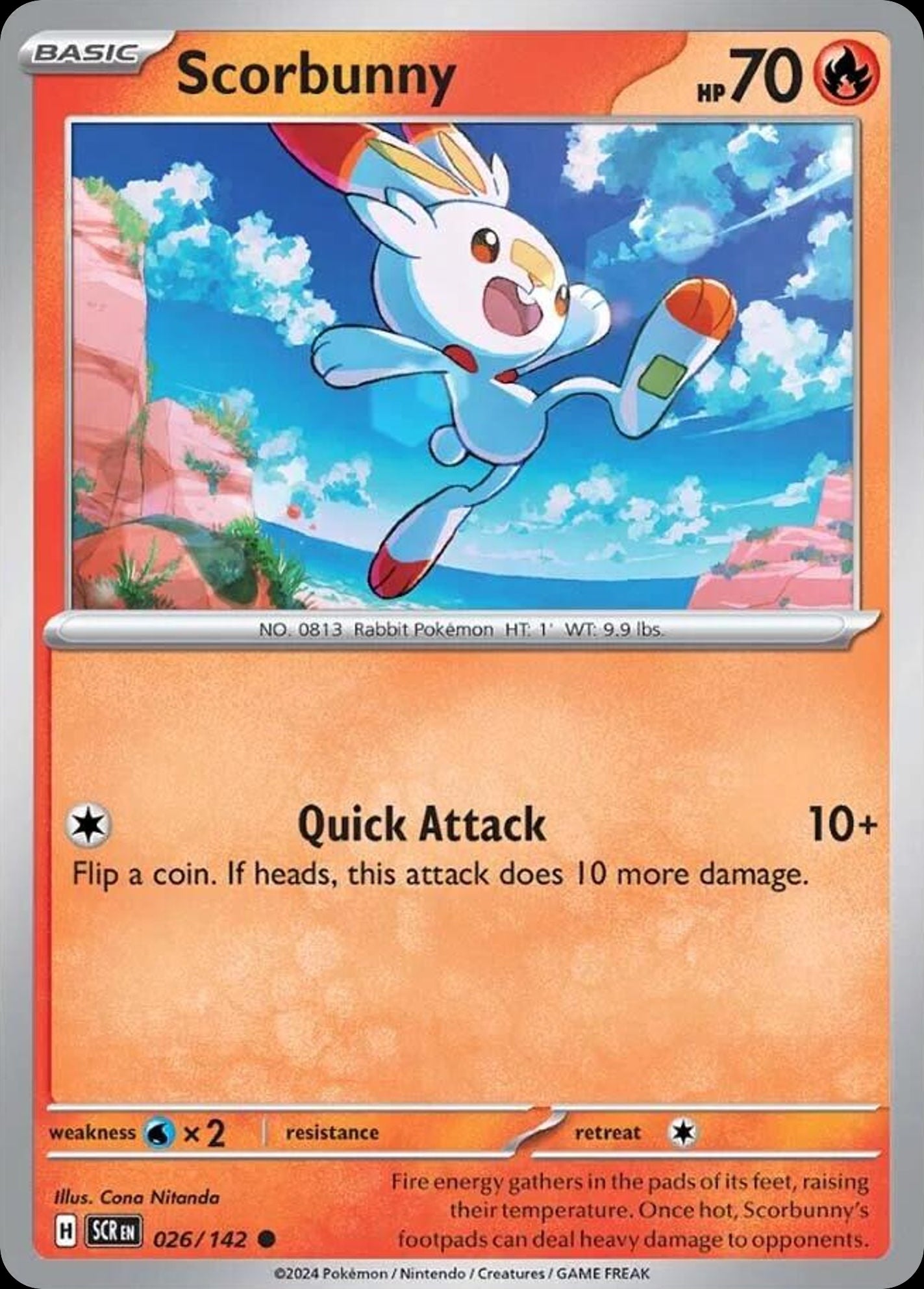 Scorbunny - Stellar Crown