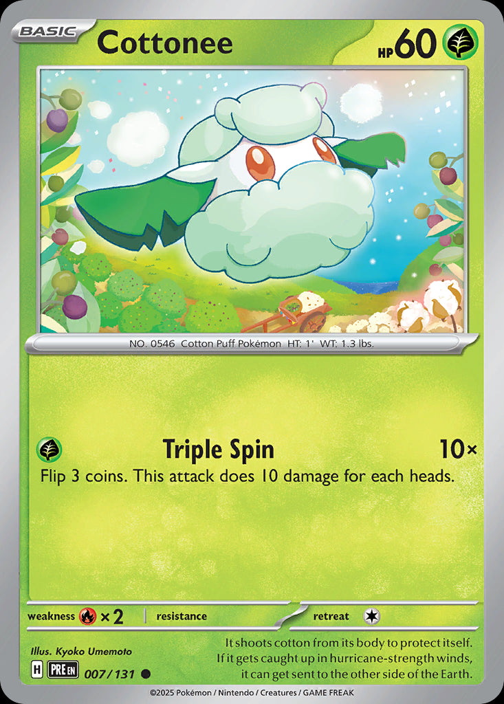 Cottonee - Prismatic Evolutions