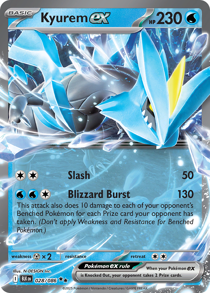 Kyurem ex - Black Bolt