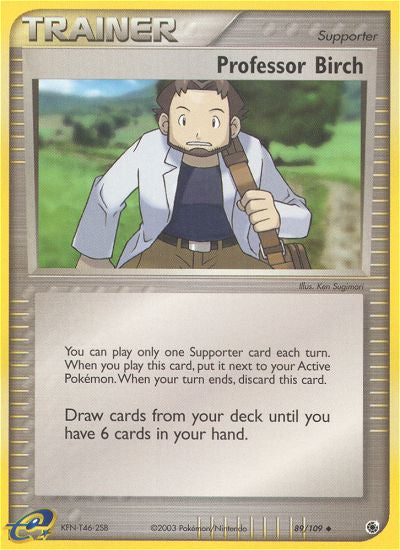 Professor Birch - EX Ruby & Sapphire