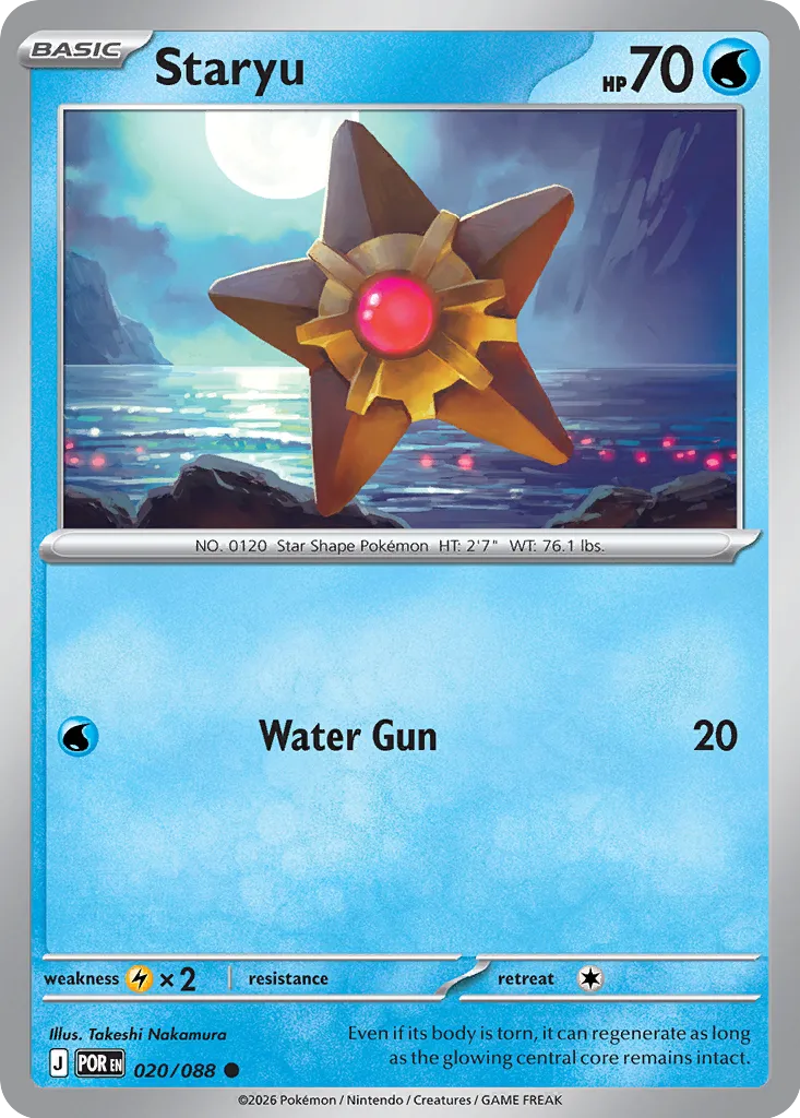 Staryu - Perfect Order