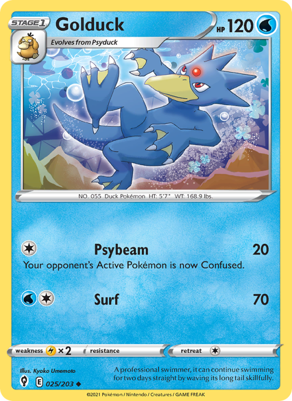 Golduck - Evolving Skies