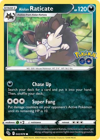 Alolan Raticate - Pokémon GO