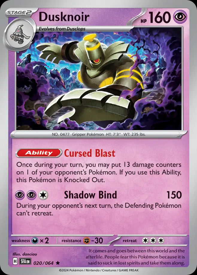 Dusknoir - Shrouded Fable