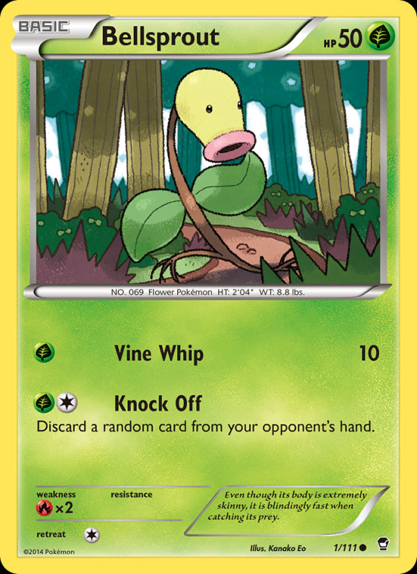 Bellsprout - Furious Fists
