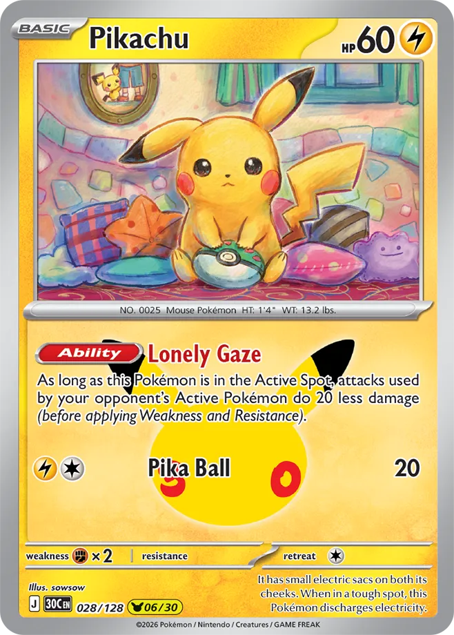 Pikachu - 30th Celebration