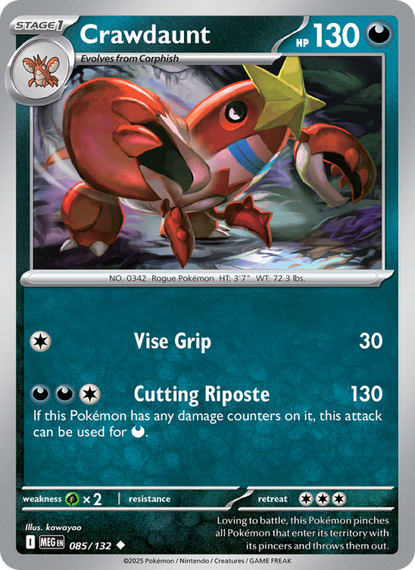 Crawdaunt - Mega Evolution