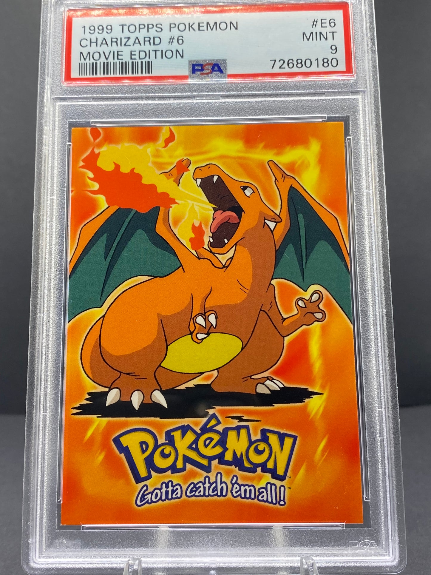 Charizard Topps - Movie Edition