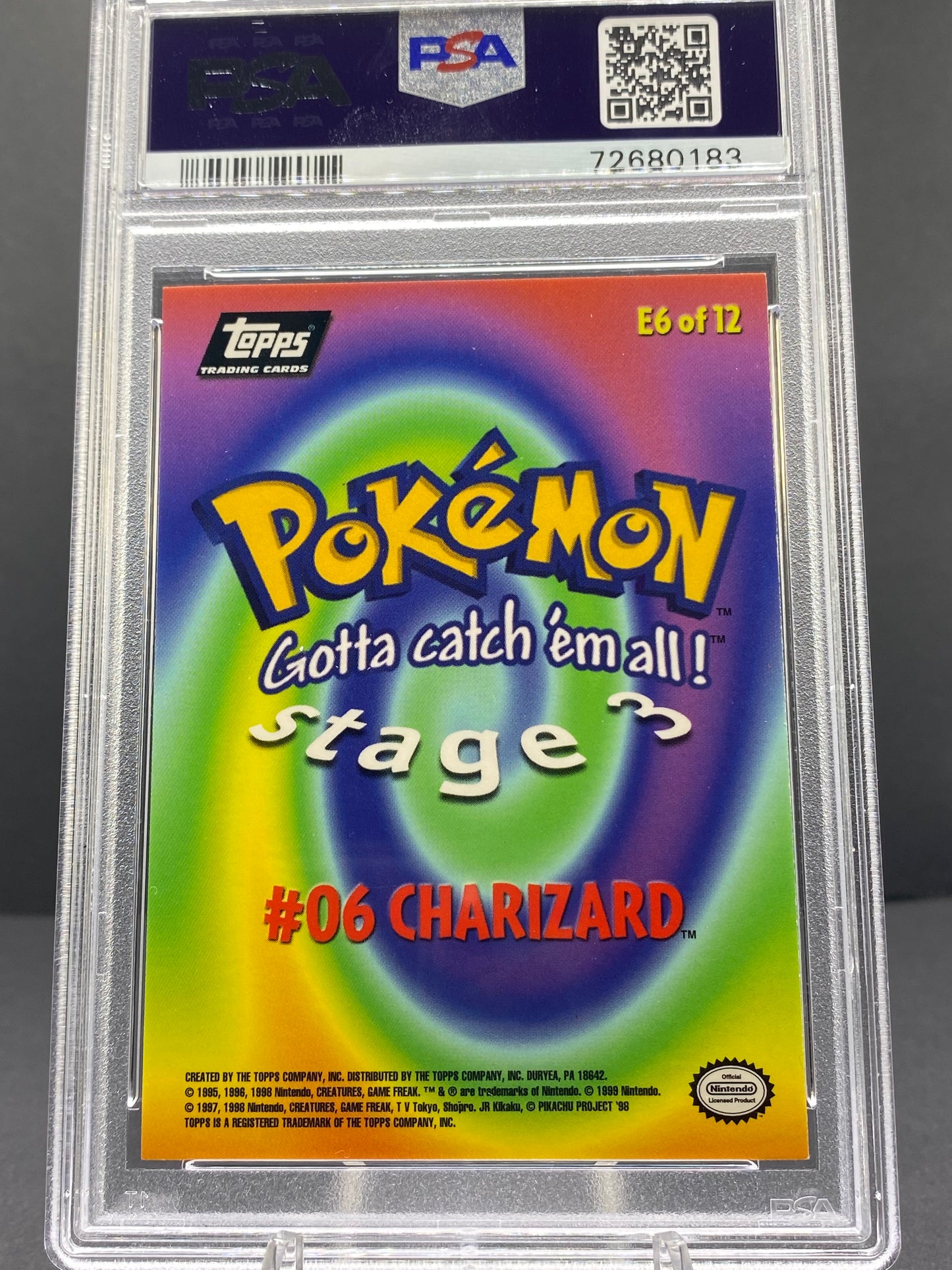 Charizard Topps - Movie Edition