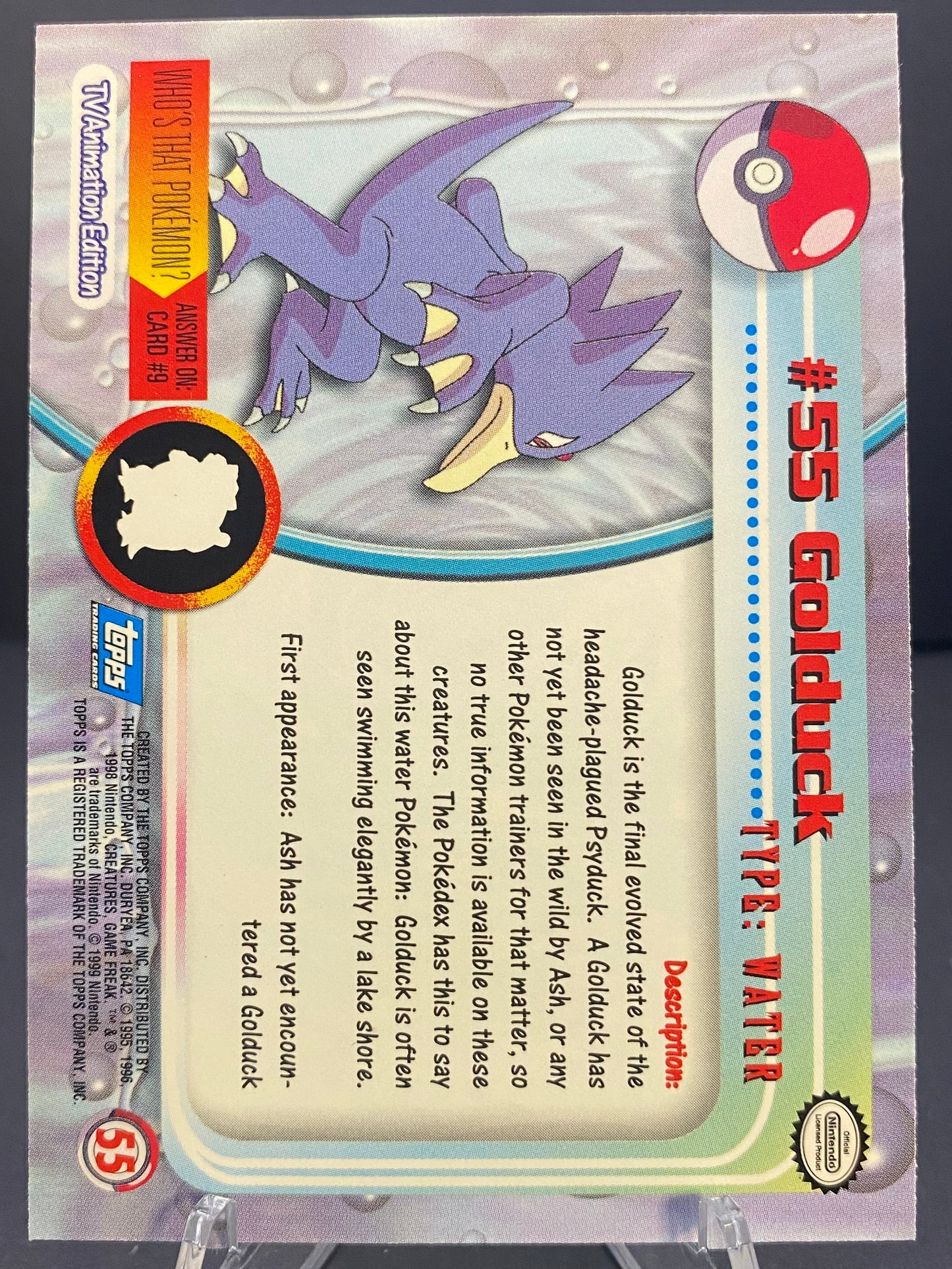 Golduck Topps - Series 1