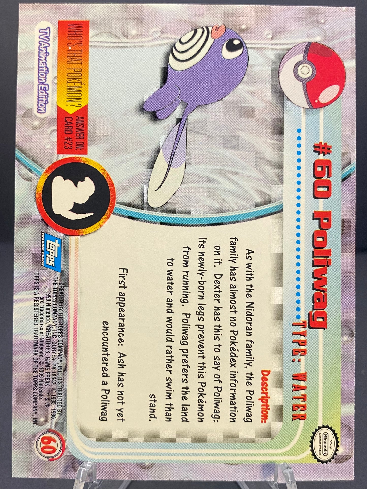 Poliwag Topps - Series 1