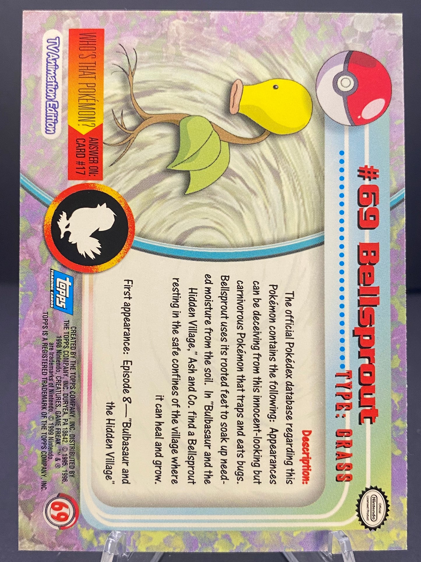 Bellsprout Topps - Series 1