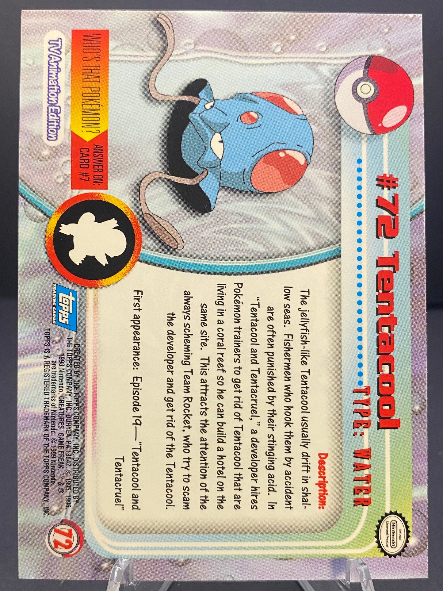 Tentacool Topps - Series 1