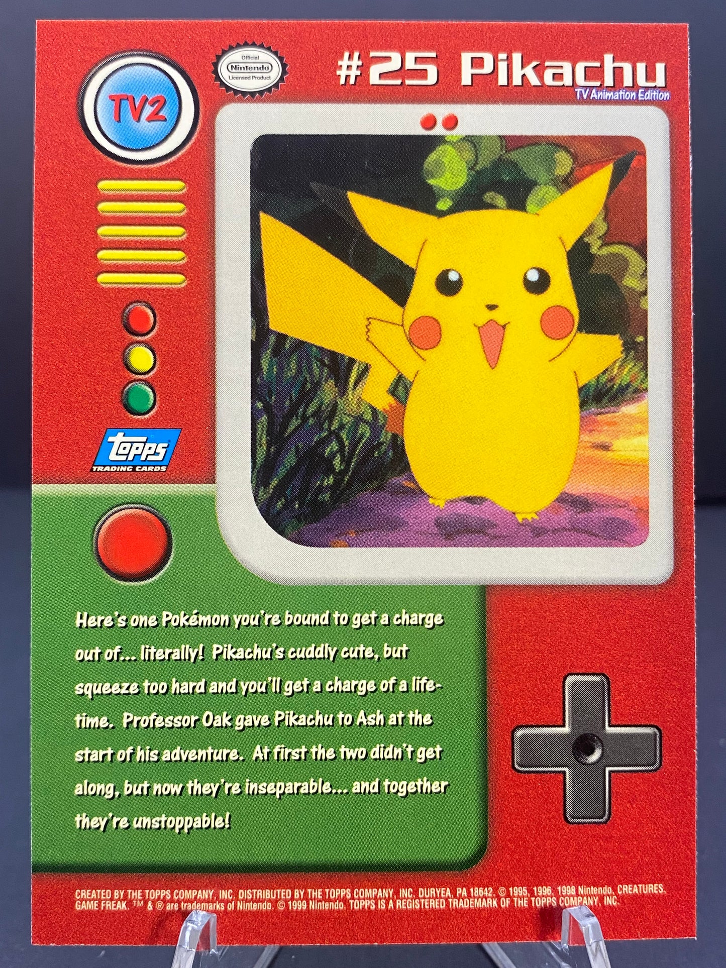 Pikachu Topps - Series 1