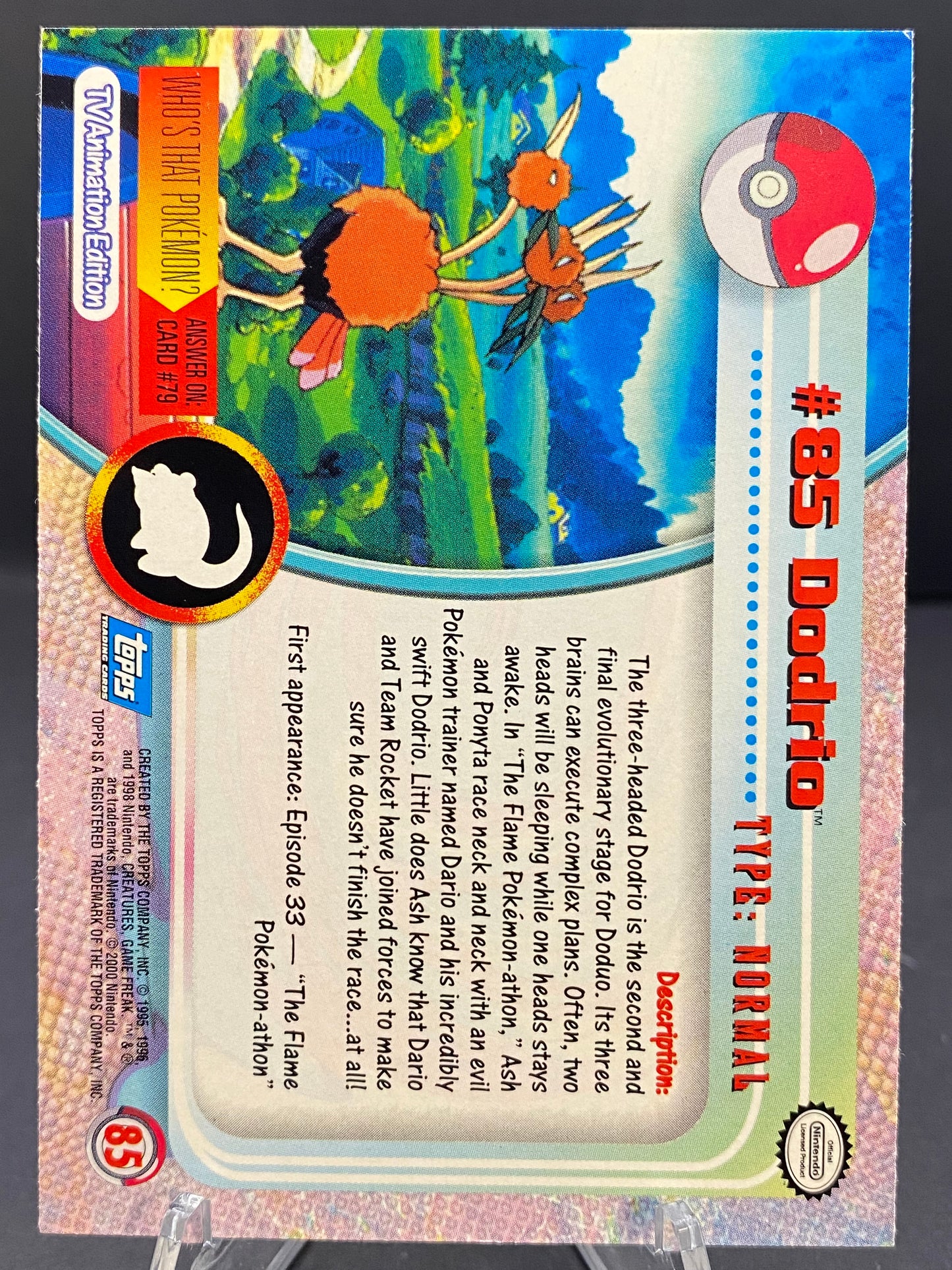 Dodrio Topps - Series 2