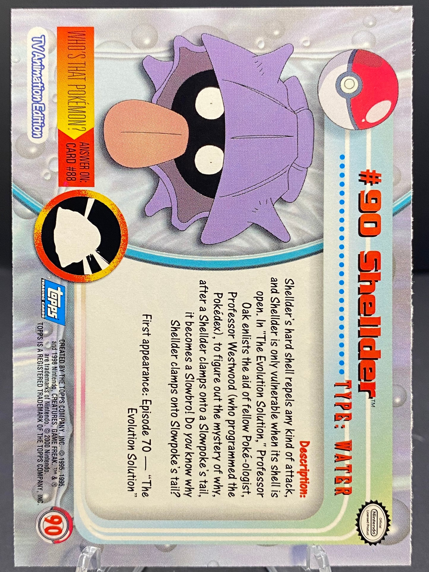 Shellder Topps - Series 2