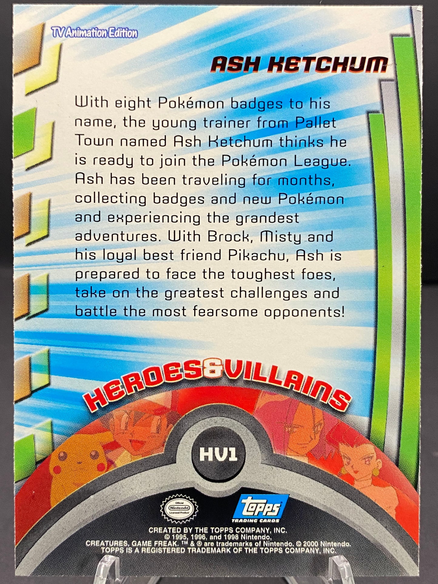 Ash Ketchum Topps - Series 2