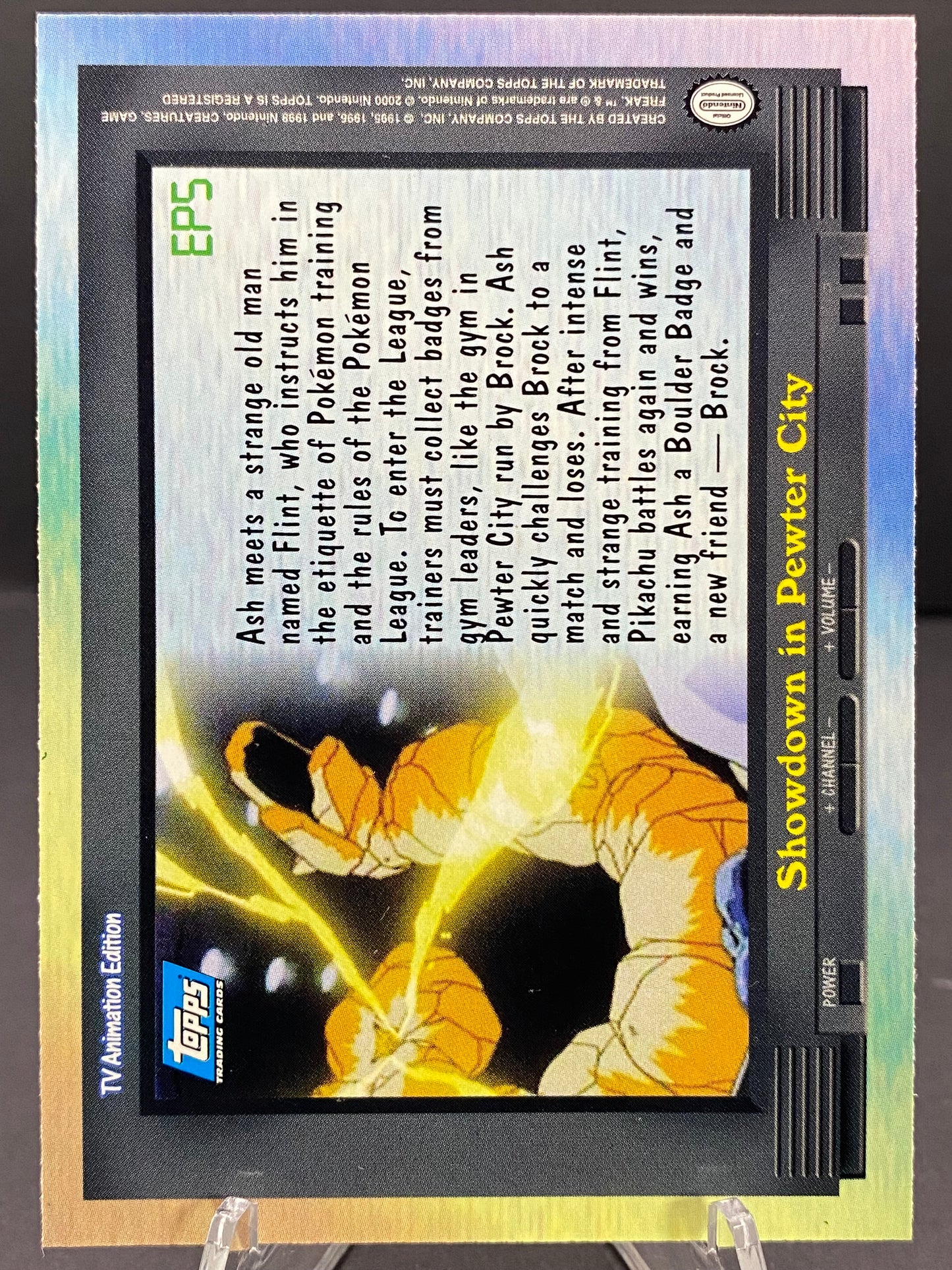 EP 5: Showdown in Pewter City Topps - Series 2