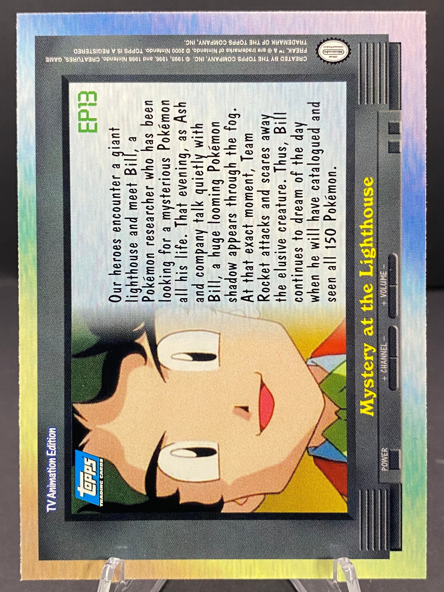 EP 13: Mystery at the lighthouse Topps - Series 2