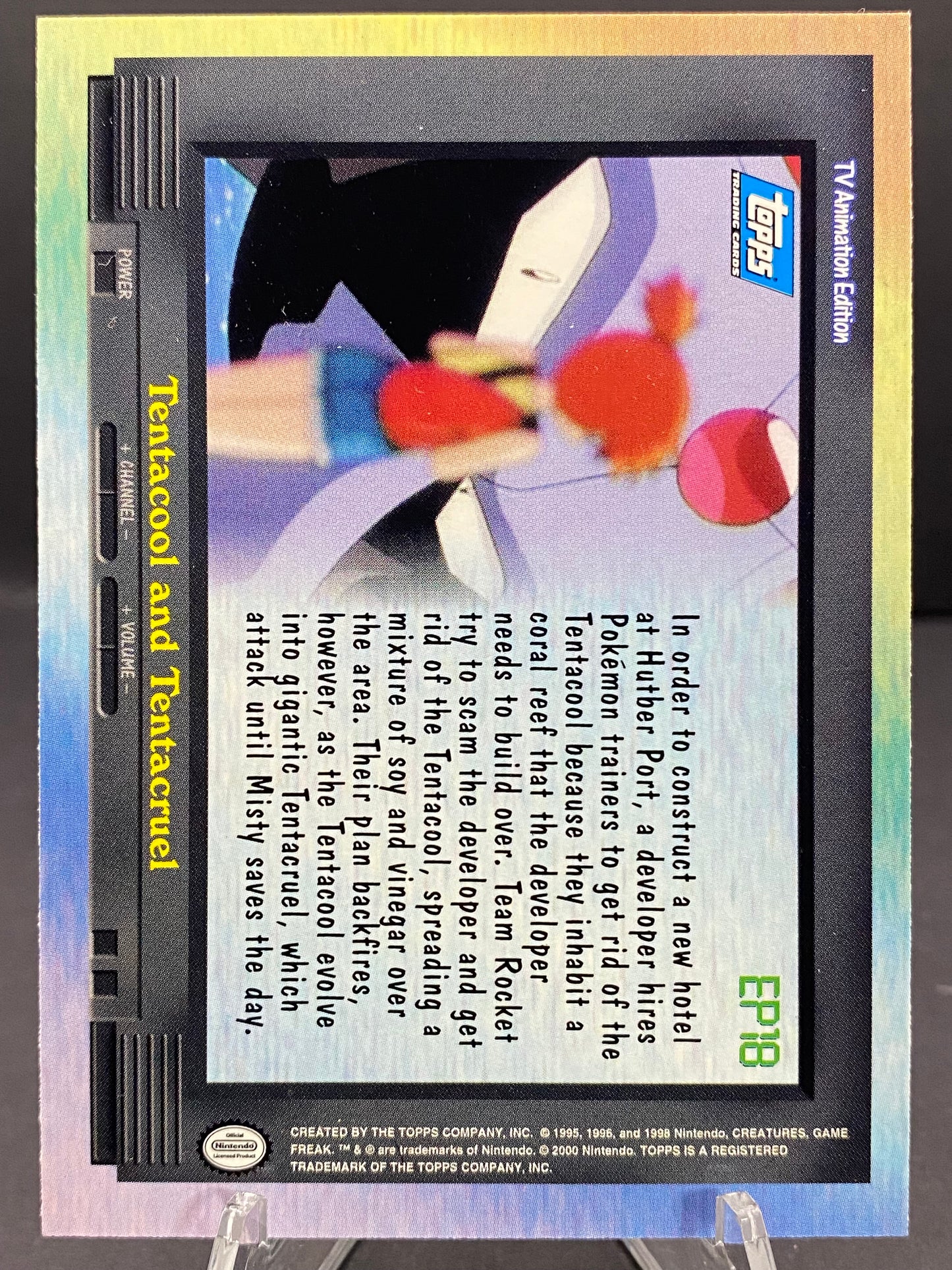 EP 18: Tentacool and Tentacruel Topps - Series 2