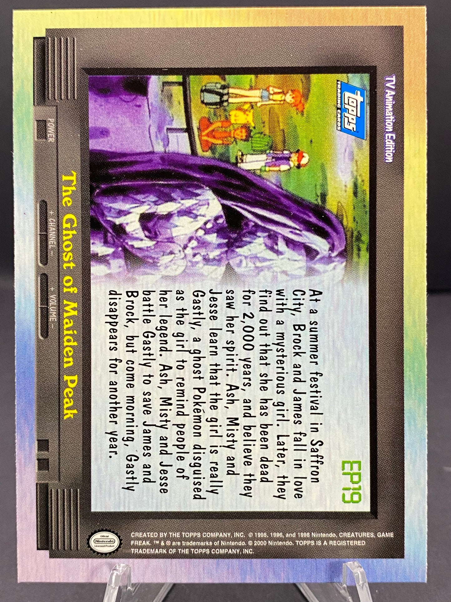 EP 19: The ghost of Maiden peak Topps - Series 2