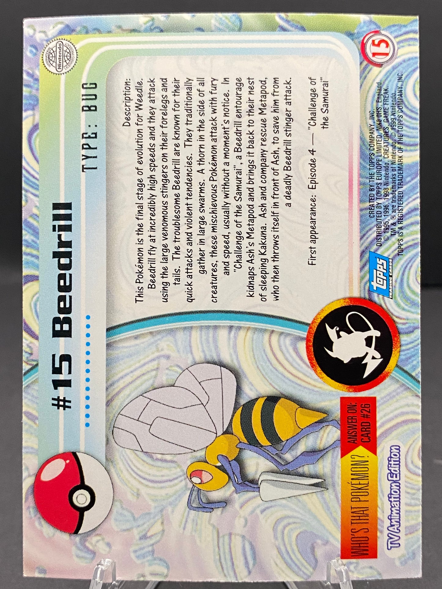 Beedrill Topps - Series 1