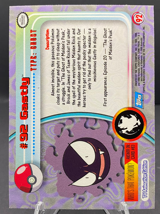 Gastly Topps - Series 2