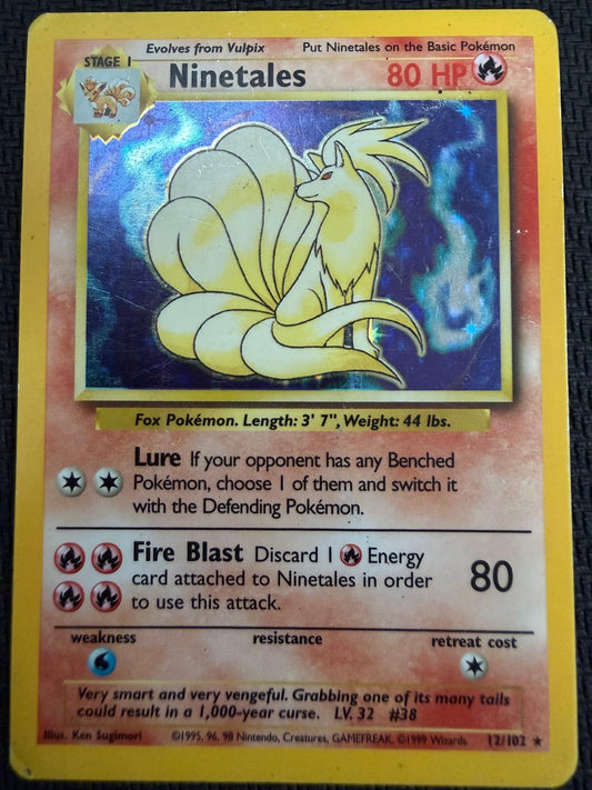 012/102 - Ninetales - Base Set (Normal Holo)