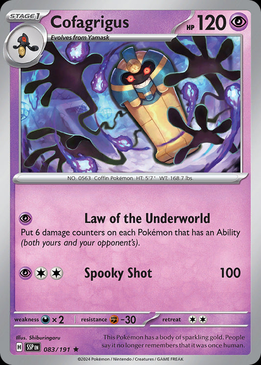 Cofagrigus - Surging Sparks