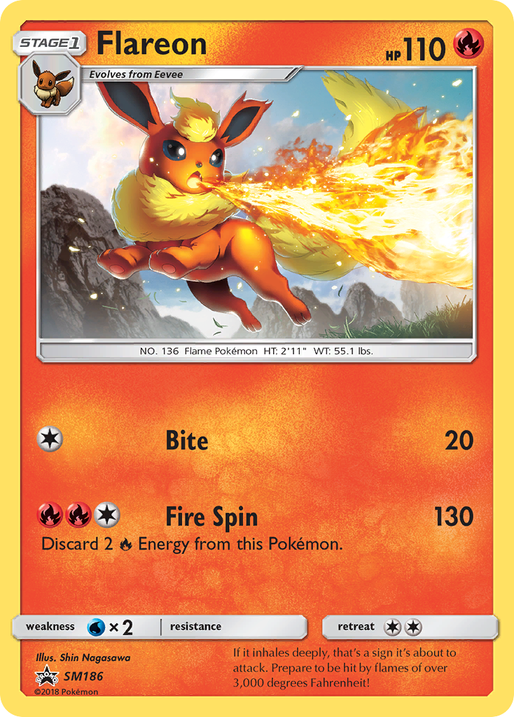 Flareon - Sun & Moon Promos