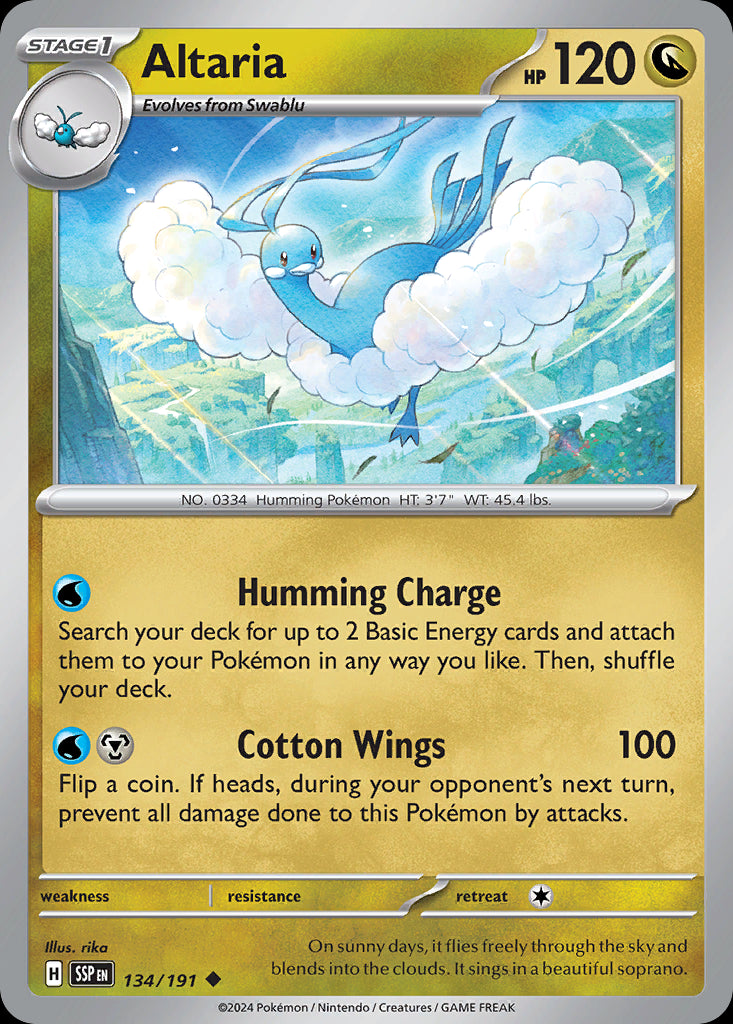 Altaria - Surging Sparks