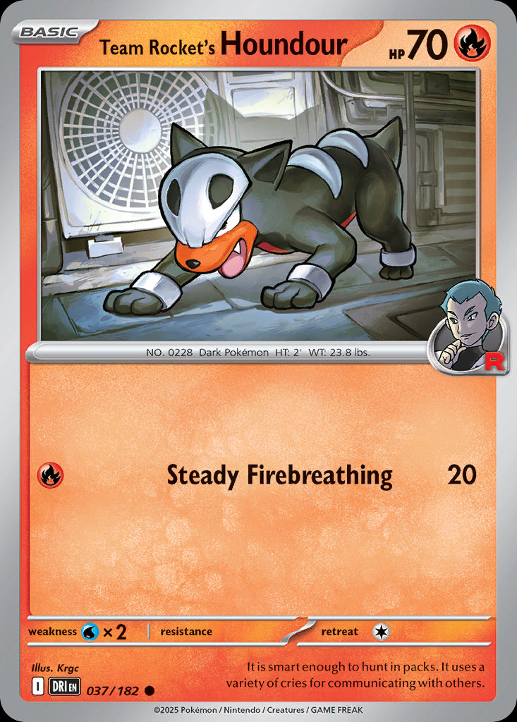Team Rocket's Houndour - Destined Rivals