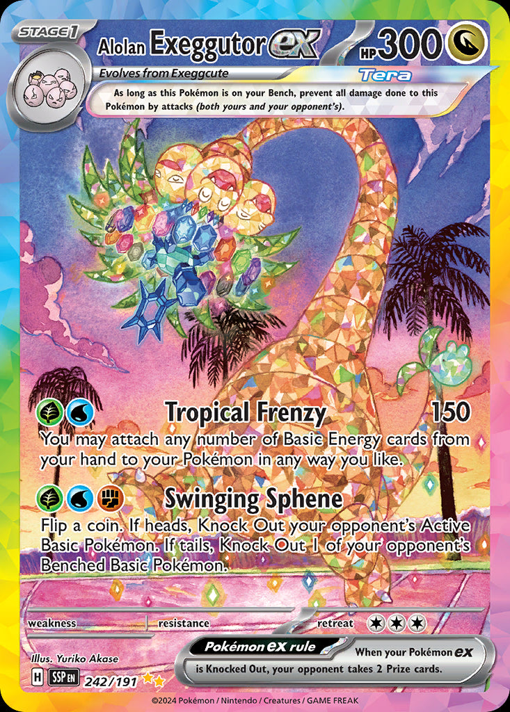 Alolan Exeggutor ex - Surging Sparks