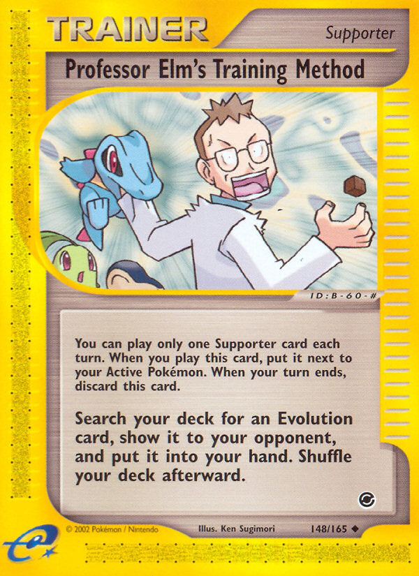 Professor Elm's Training Method - Expedition Base Set