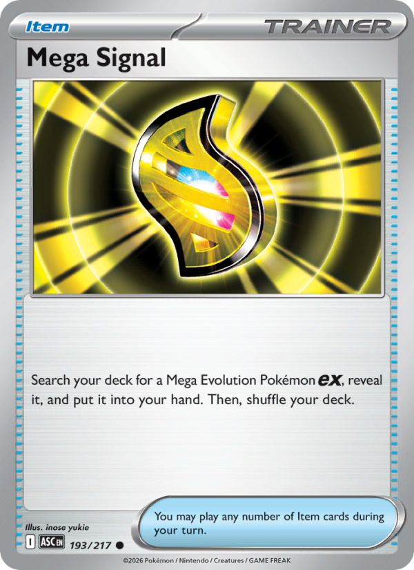 Mega Signal - Ascended Heroes