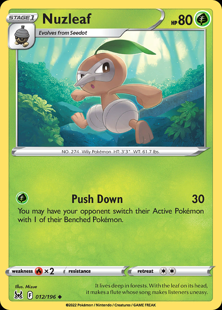 Nuzleaf - Lost Origin