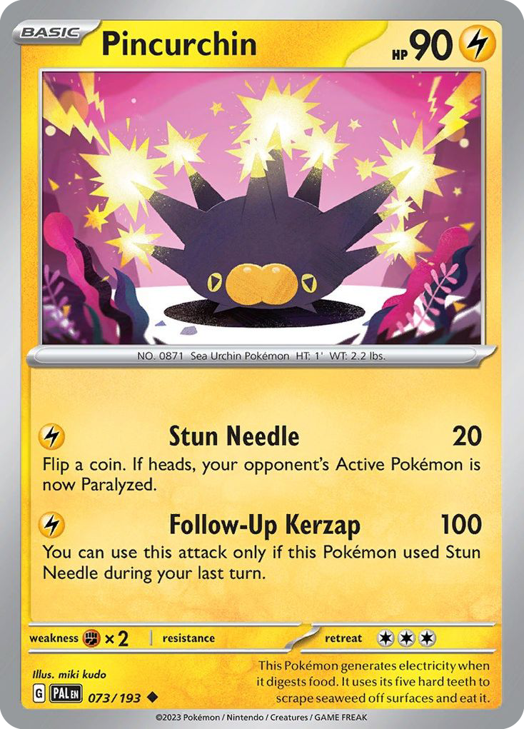 Pincurchin - Paldea Evolved